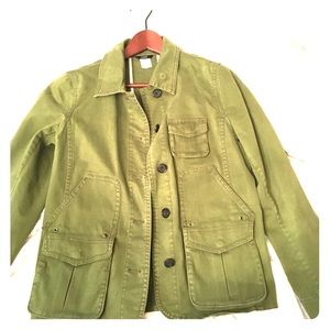 Olive green j.Crew jacket/ blazer.